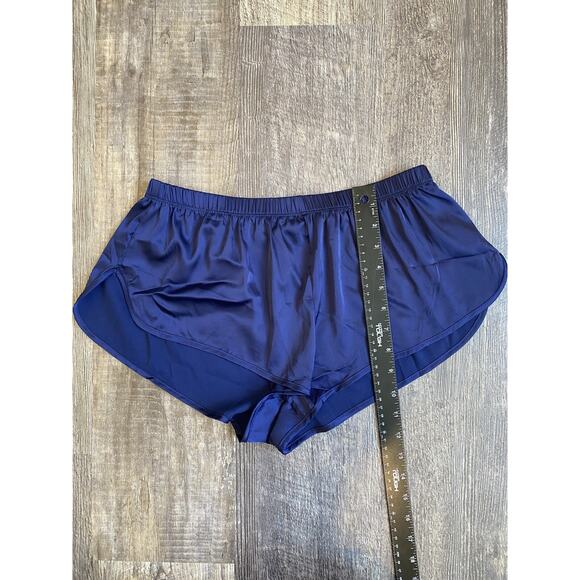 Ekouaer Pajamas Womens Medium NEW Satin Sleepwear Lingerie 2 Pc Shirt & Shorts - Picture 9 of 11